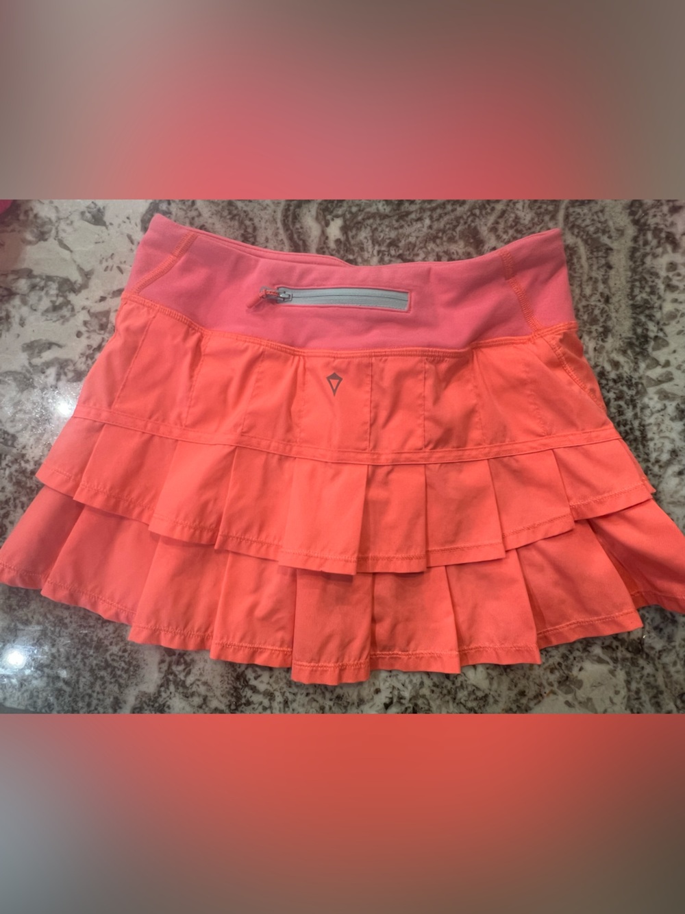 Ivivva by Lululemon “Set the Pace” Skirt
Coral Pink little girls